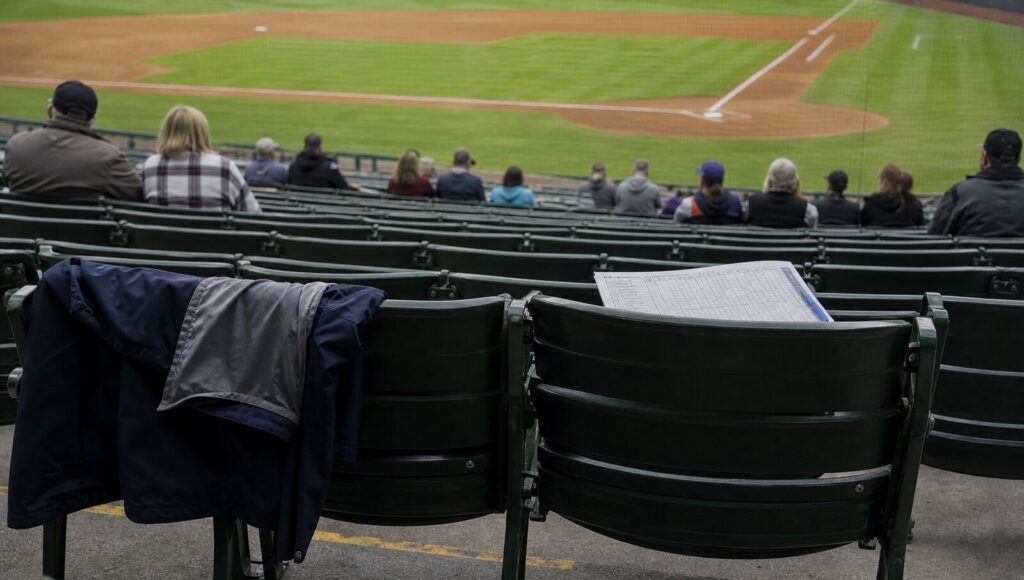 She had an extra seat at the ballpark and offered it to a stranger
