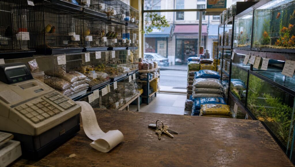 He gave away his pet store after 40 years behind the counter