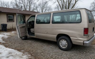 She gave a stranger a van so he could get to work