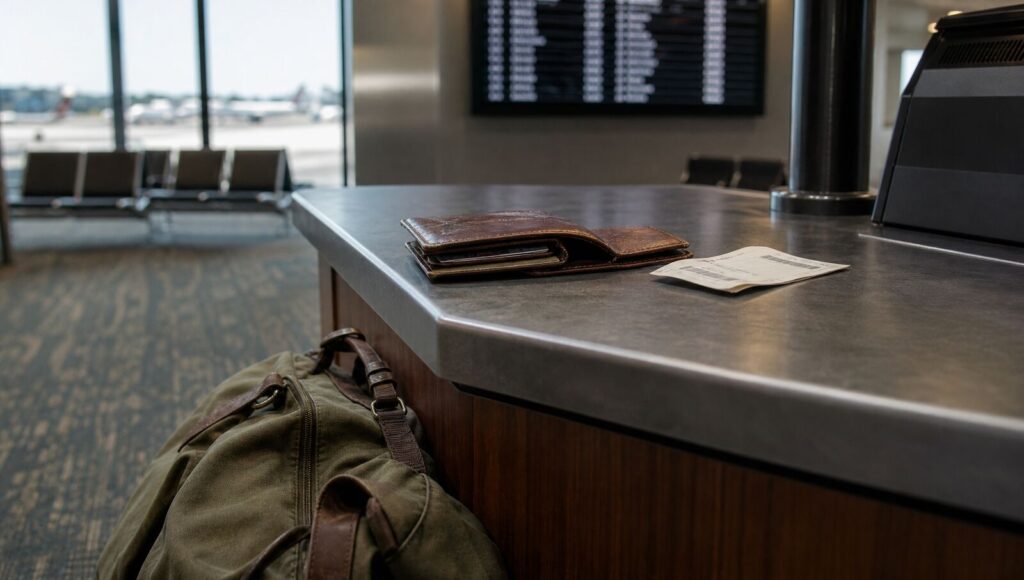 A stranger bought the soldier’s ticket home